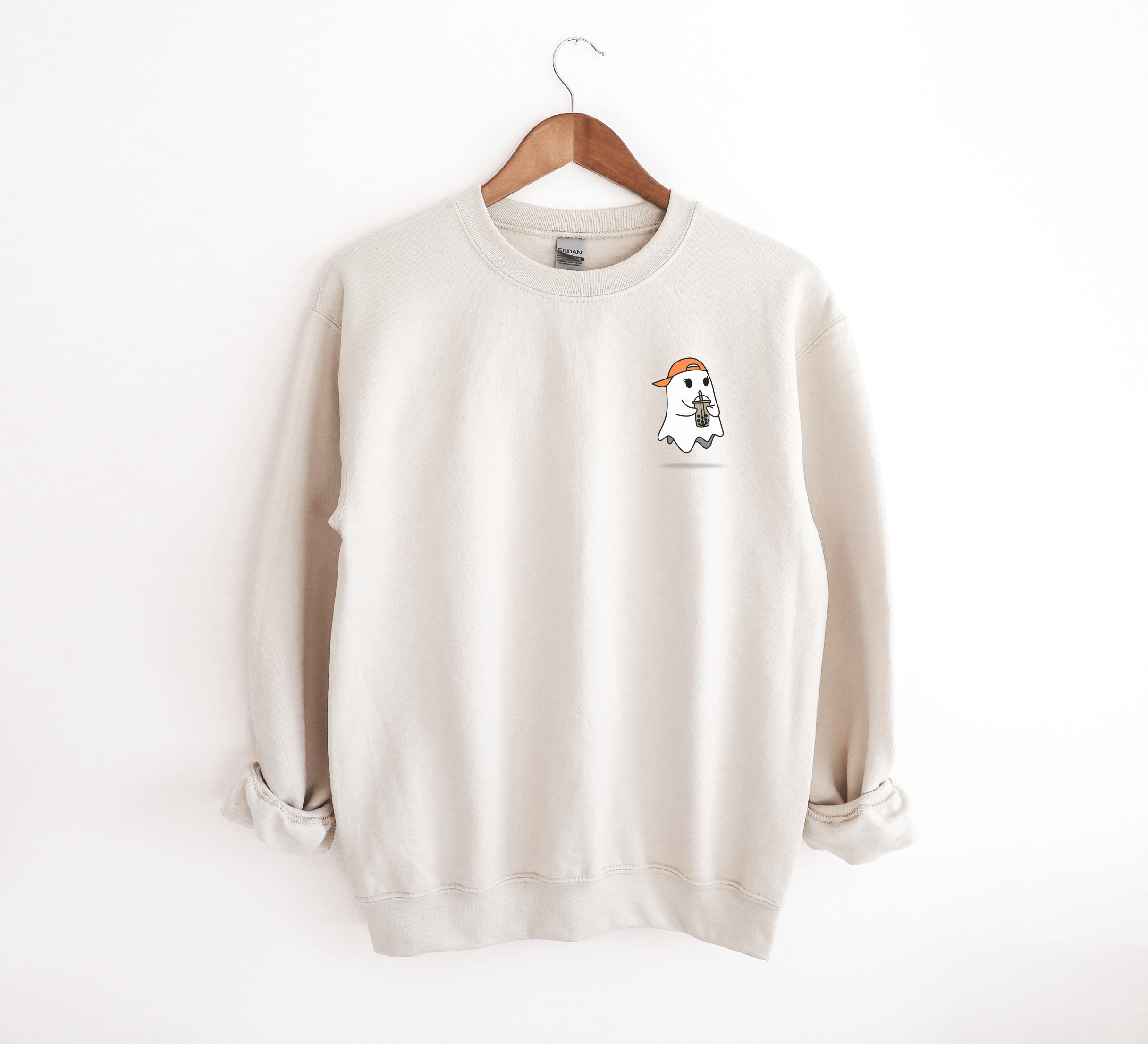 Bubble Tea Ghost Sweatshirt