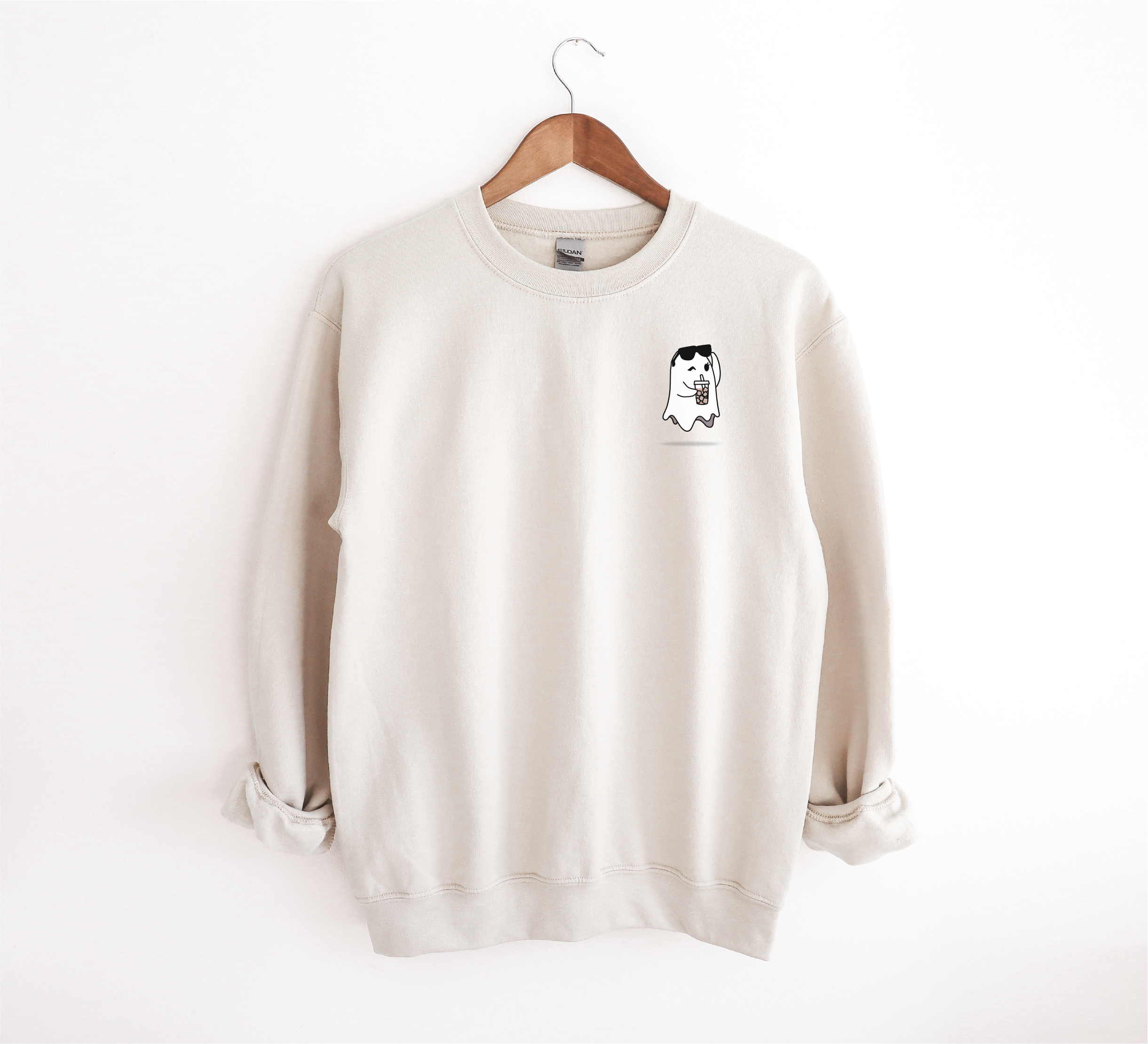 Iced Coffee Ghost Sweatshirt