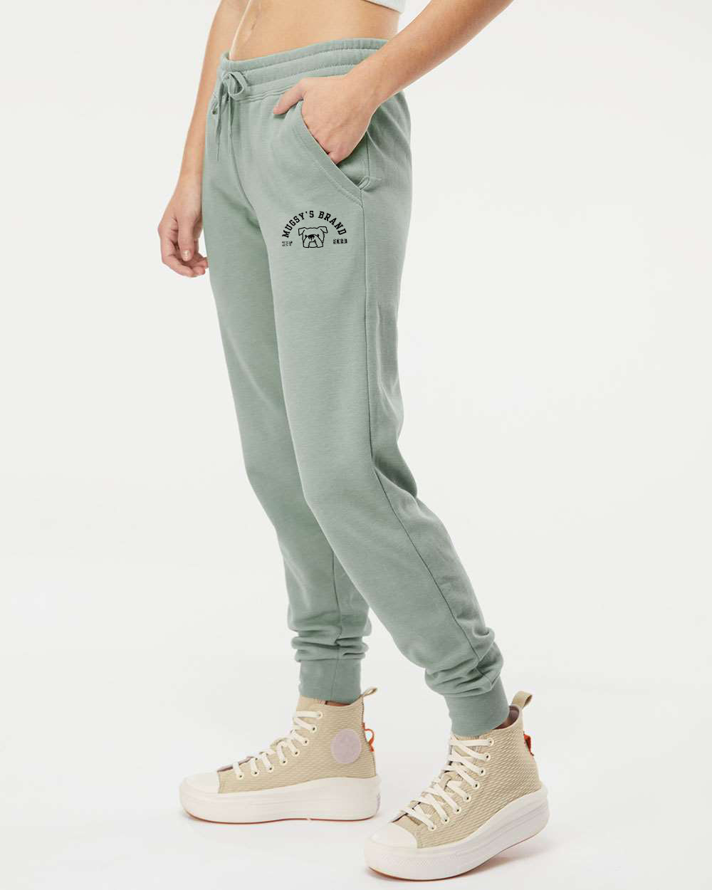 Mugsy's Brand Sweatpants : Sage