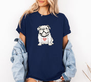 Bulldog Valentine Tees