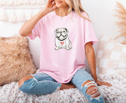 Bulldog Valentine Tees