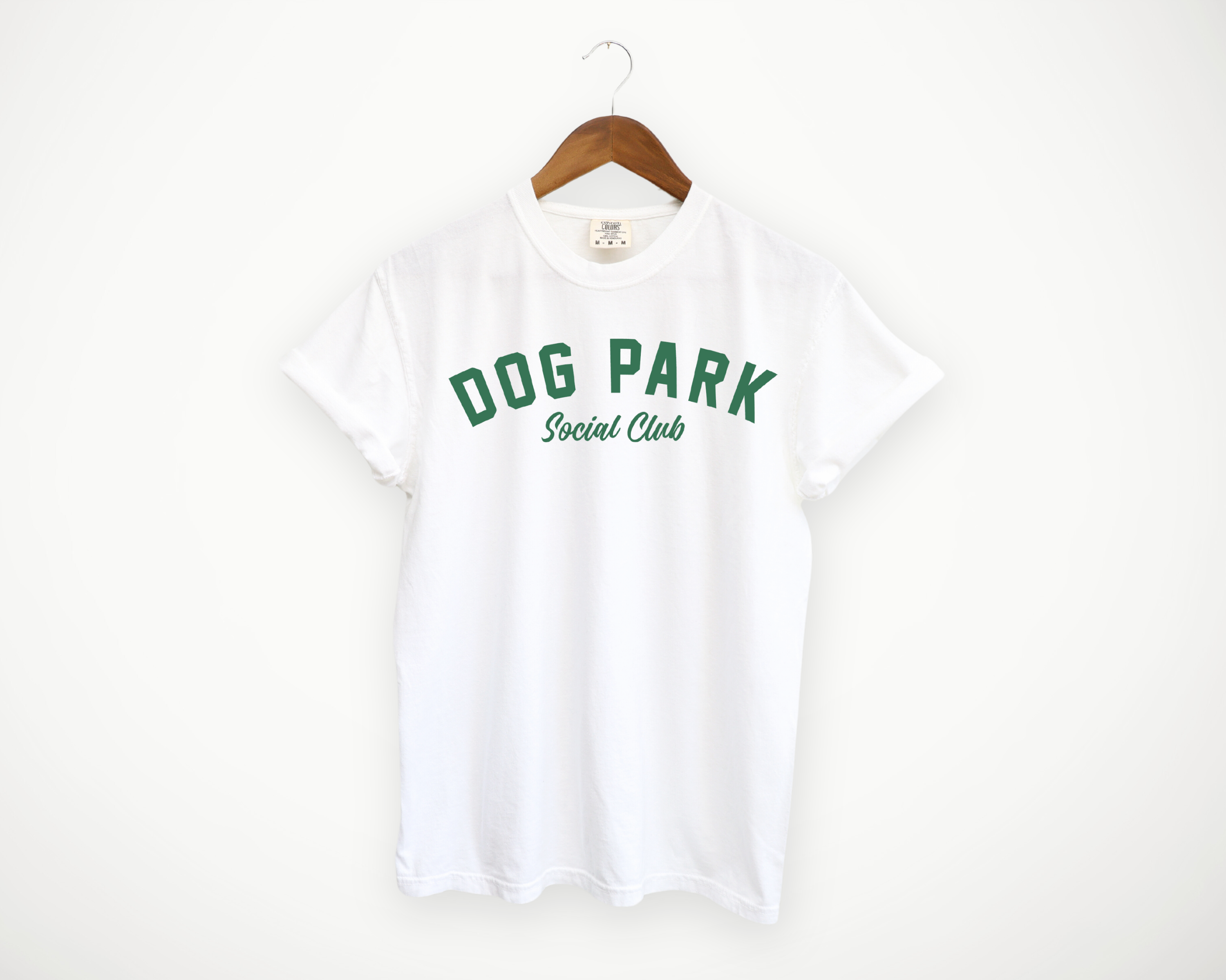 Dog Park Social Club - White Tee