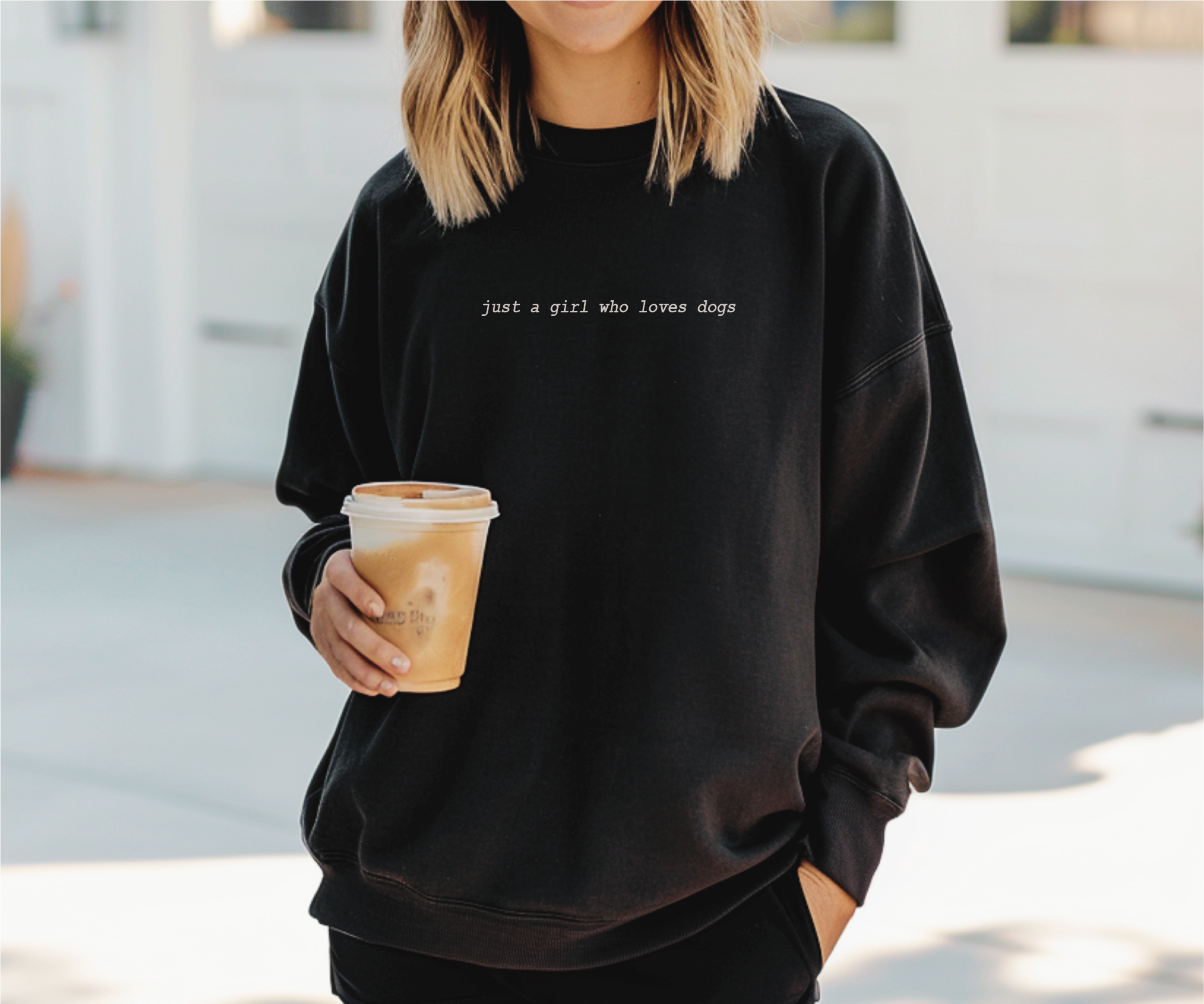 Just a Girl Sweatshirts