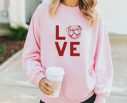 LOVE Distressed Sweatshirts