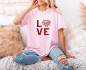 LOVE Distressed Tee