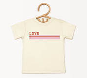 Love Paw Stripe Tees | Minis