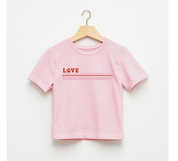 Love Paw Stripe Tees | Minis