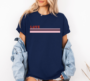 Love Paw Stripe Tees